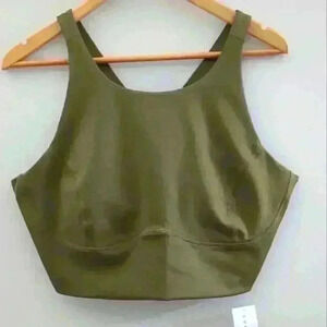 CORE 10 | Women's  Dark Olive Low Impact Sports Bra